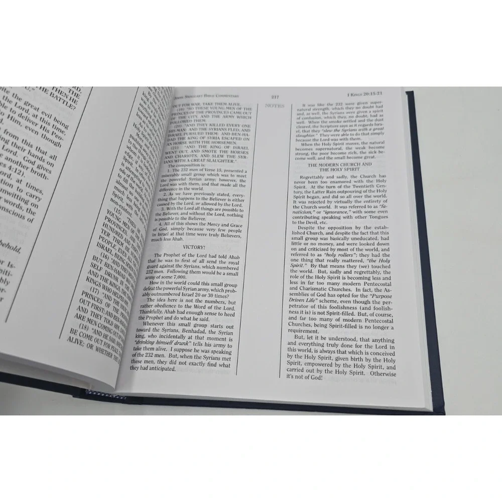 Jimmy Swaggart Bible Commentary I kings II Kings Reference Christian Study Book